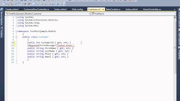 MVC 4.0 Tutorial Creando Registro Video 2/4