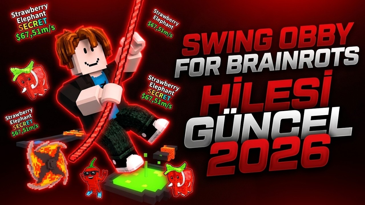 Roblox Swing Obby For Brainrots Hilesi Hack Script G Ncel 2026 YouTube 