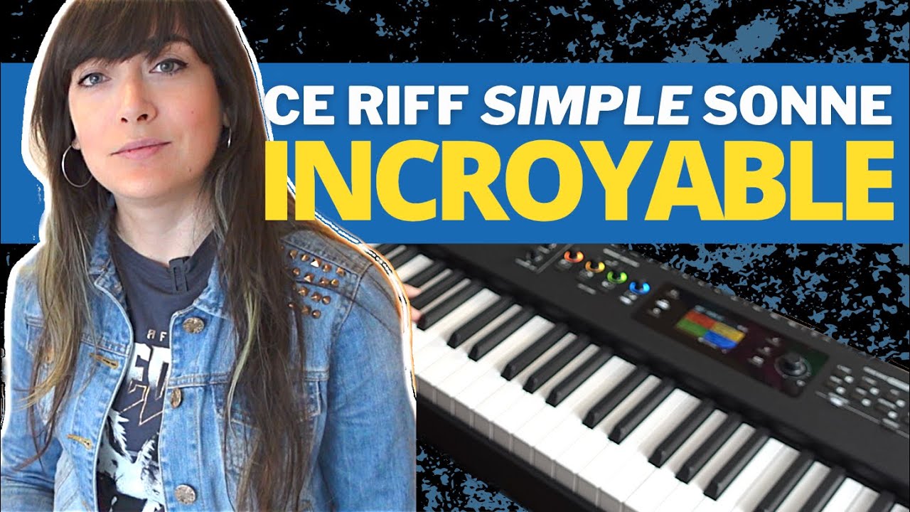 Un motif simple qui sonne INCROYABLE au piano - Leçon de piano