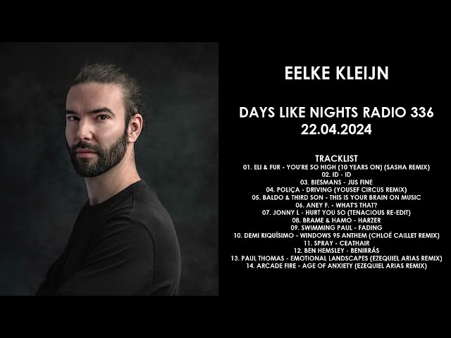 Eelke Kleijn - DAYS like NIGHTS 338