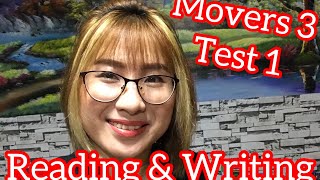 Movers 3 Test 1 Reading & Writing (updated version)// Home English Learning