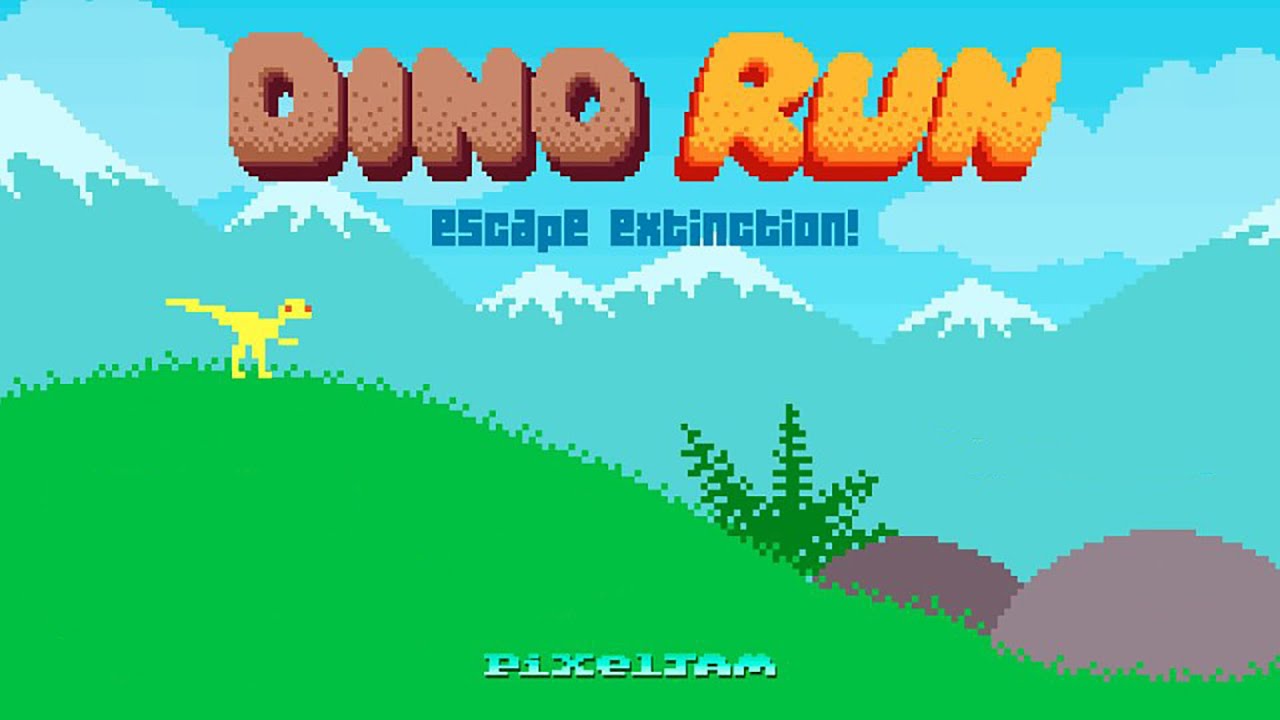 Encarne um dinossauro e escape da extinção em Dino Run - Arkade