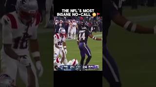 NO FLAG?!?! 🚩 #NFL #Football #NFLHighlights #NFLRefs #Ravens #Patriots #FootballEdit #viral #shorts