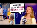 Reaction from PM Modi... My son touched the Indian police man's feet... | Karolina Goswami