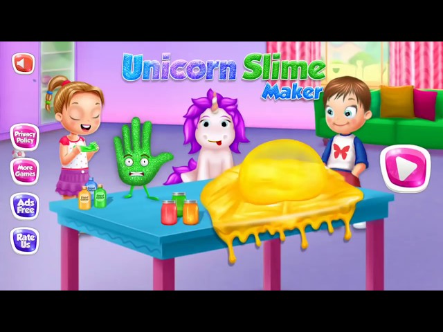 Download Rainbow Unicorn Slime Maker Jelly Toy Fun Apk