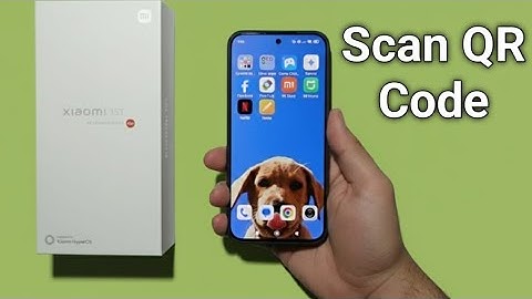 Xiaomi 15t Pro: QR-code scannen