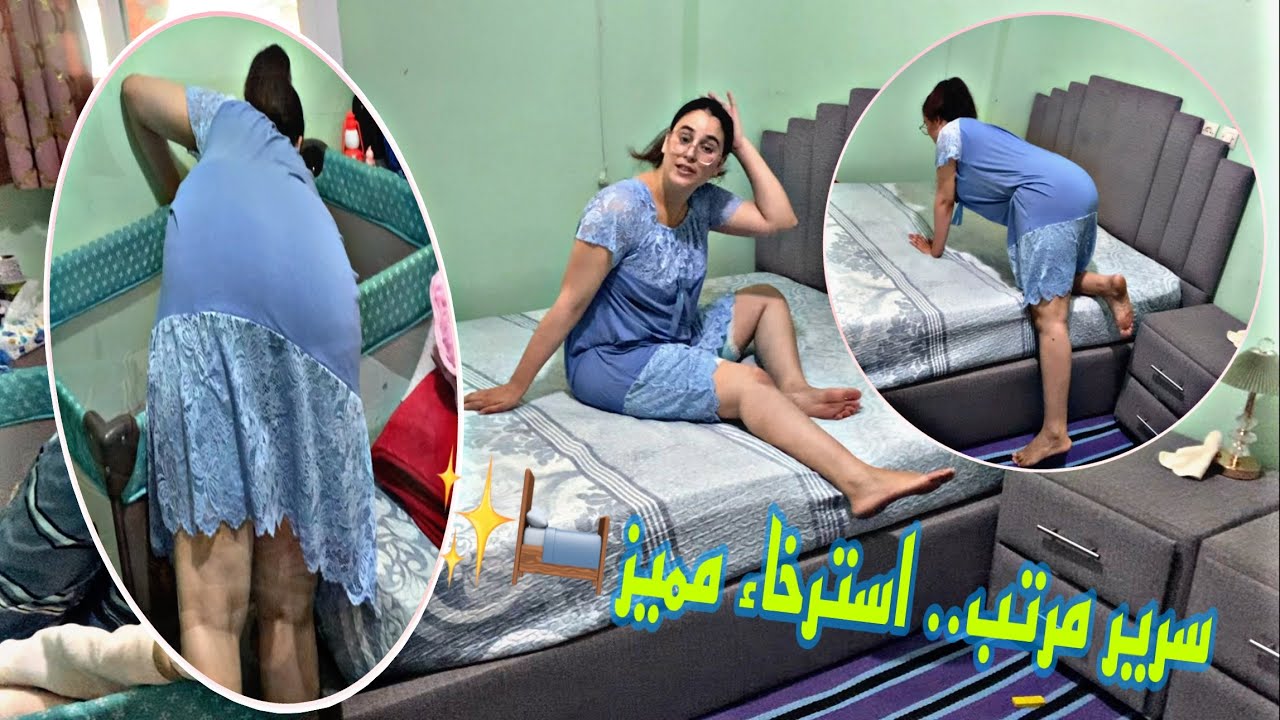 🛏️ شاهد كيف يتحوّل السرير بلمسة بسيطة إلى زاوية راحة وأناقة 💖