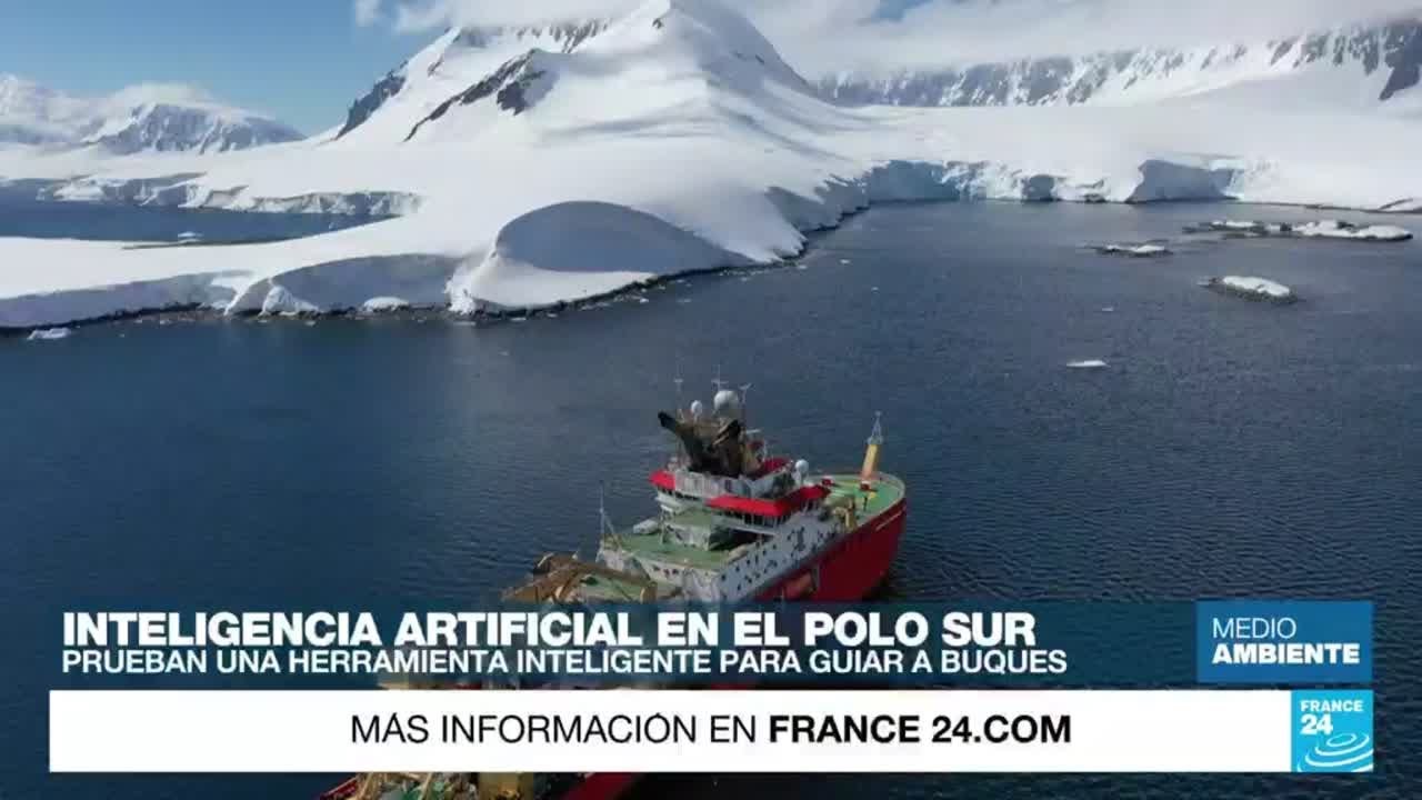 La inteligencia artificial para estudiar el calentamiento global desde la Antártida