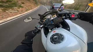 Honda CBF1000FA vs Kawasaki Z900 twisties