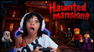 Why Did I Think This Was a Good Idea?! 😭 | Roblox Silent Haunted Mansion