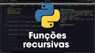 Funções recursivas em Python