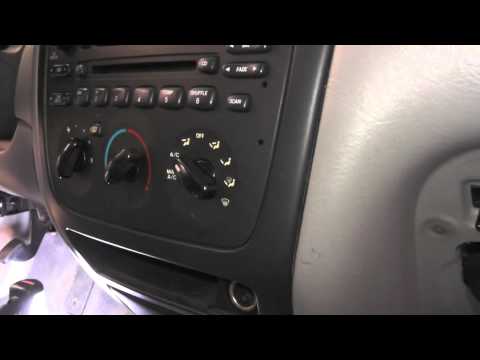 2001 Ford Taurus A/C Controls Operational Question