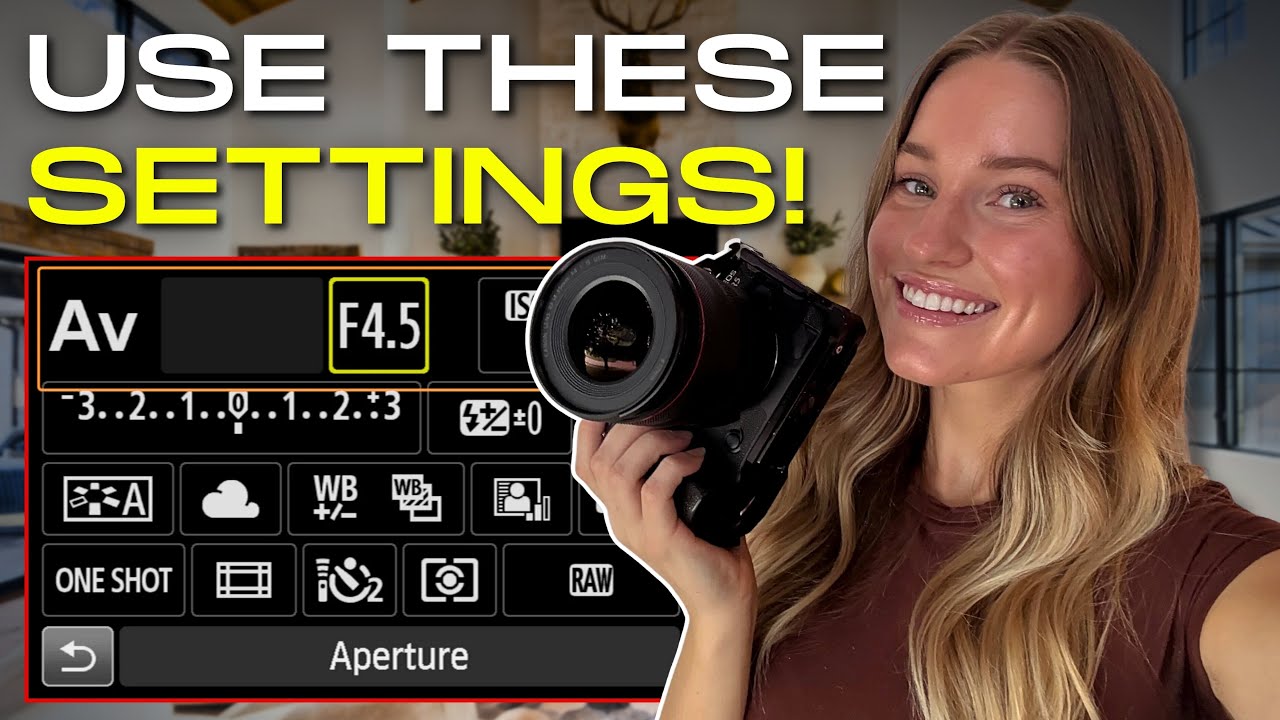 The Best Real Estate Photography Settings for 2025 - YouTube