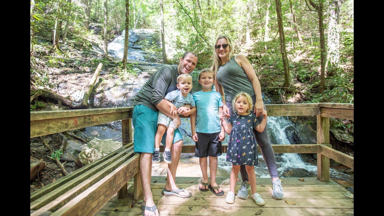 Hiking to Fall Branch Falls with the Sunkel Family
