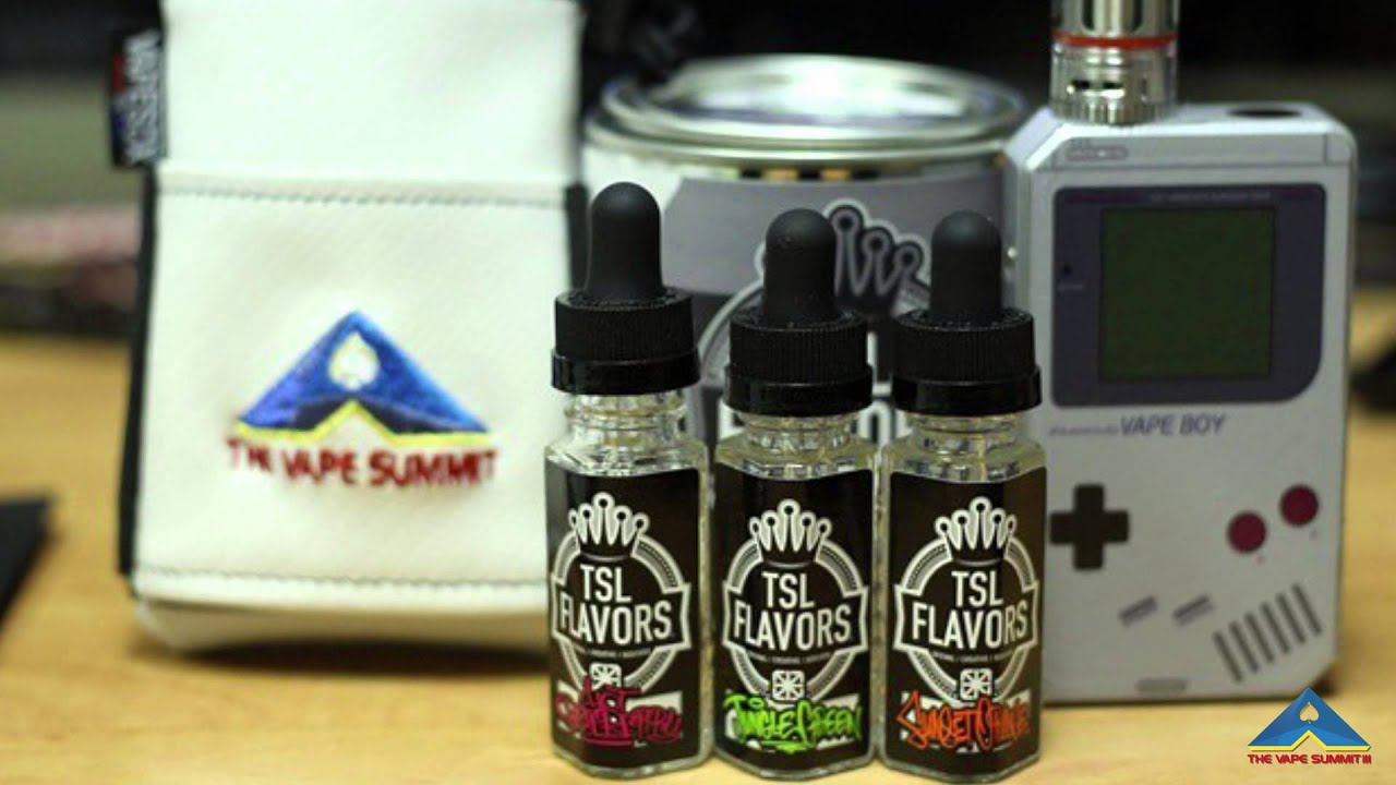 Vape Summit III First Look - TSL Flavors