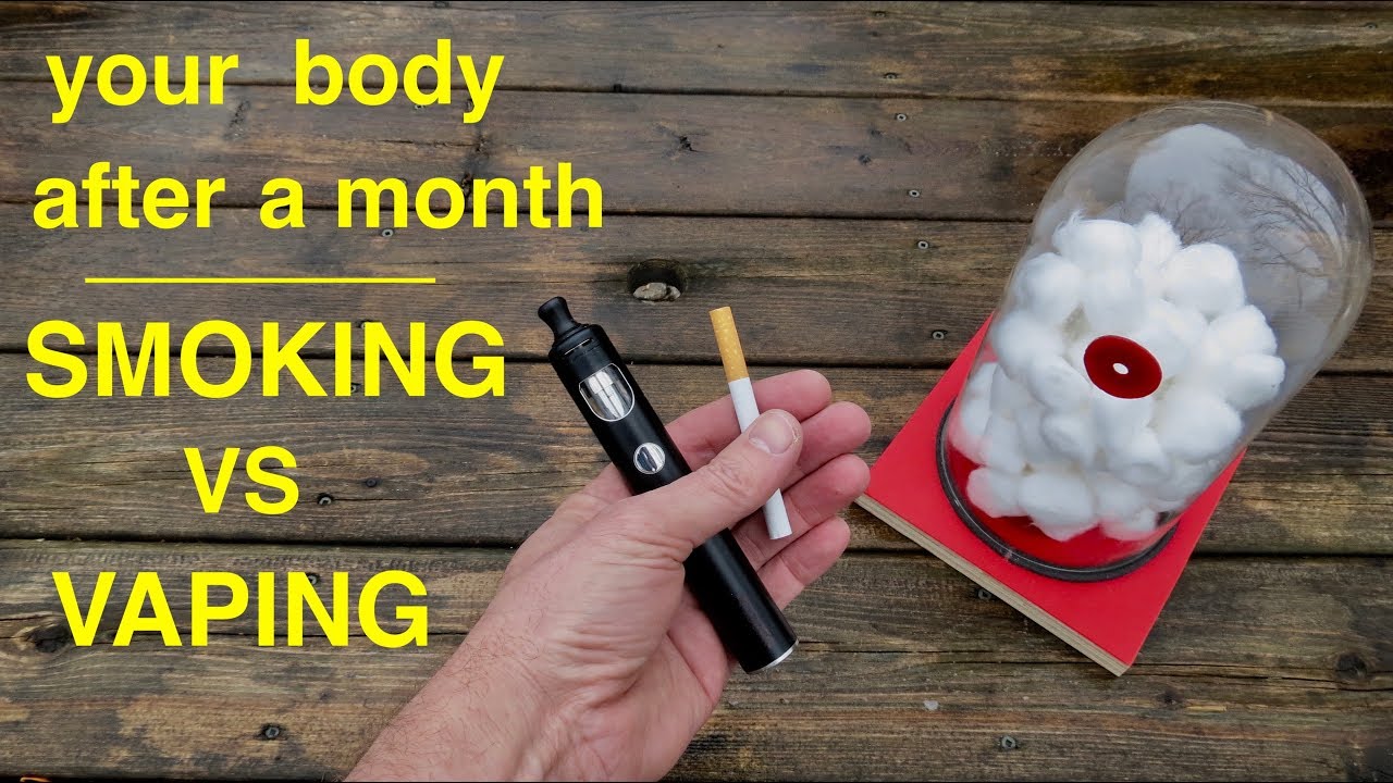 flydende I virkeligheden lomme How Smoking vs Vaping Affects Your Lungs ○ You Must See This ! ! - YouTube