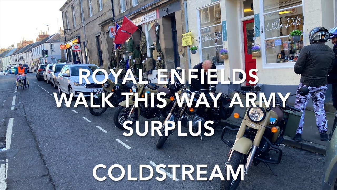 Излишки армии Колдстрима компании Royal Enfield