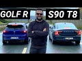 455 bg volvo s90 t8 test sr  golf r ile drag