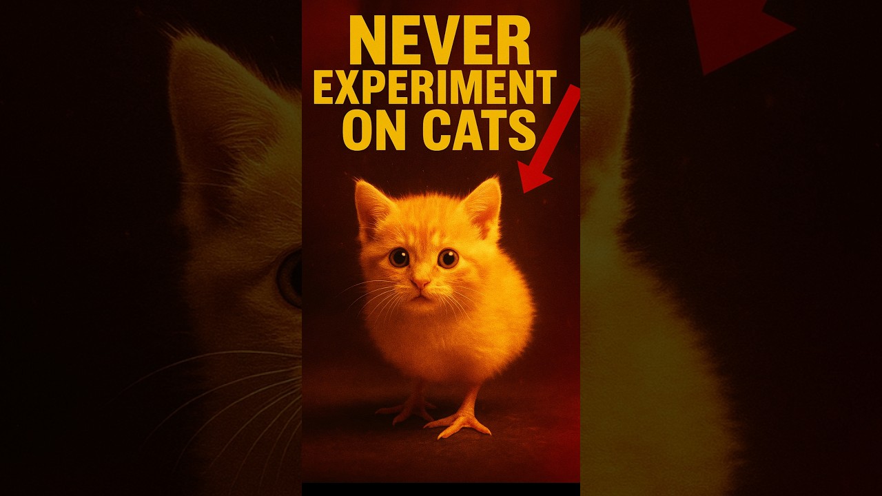 НИКОГДА НЕ ЭКСПЕРИМЕНТИРУЙТЕ НА КОТАХ 🐱🧬🐥