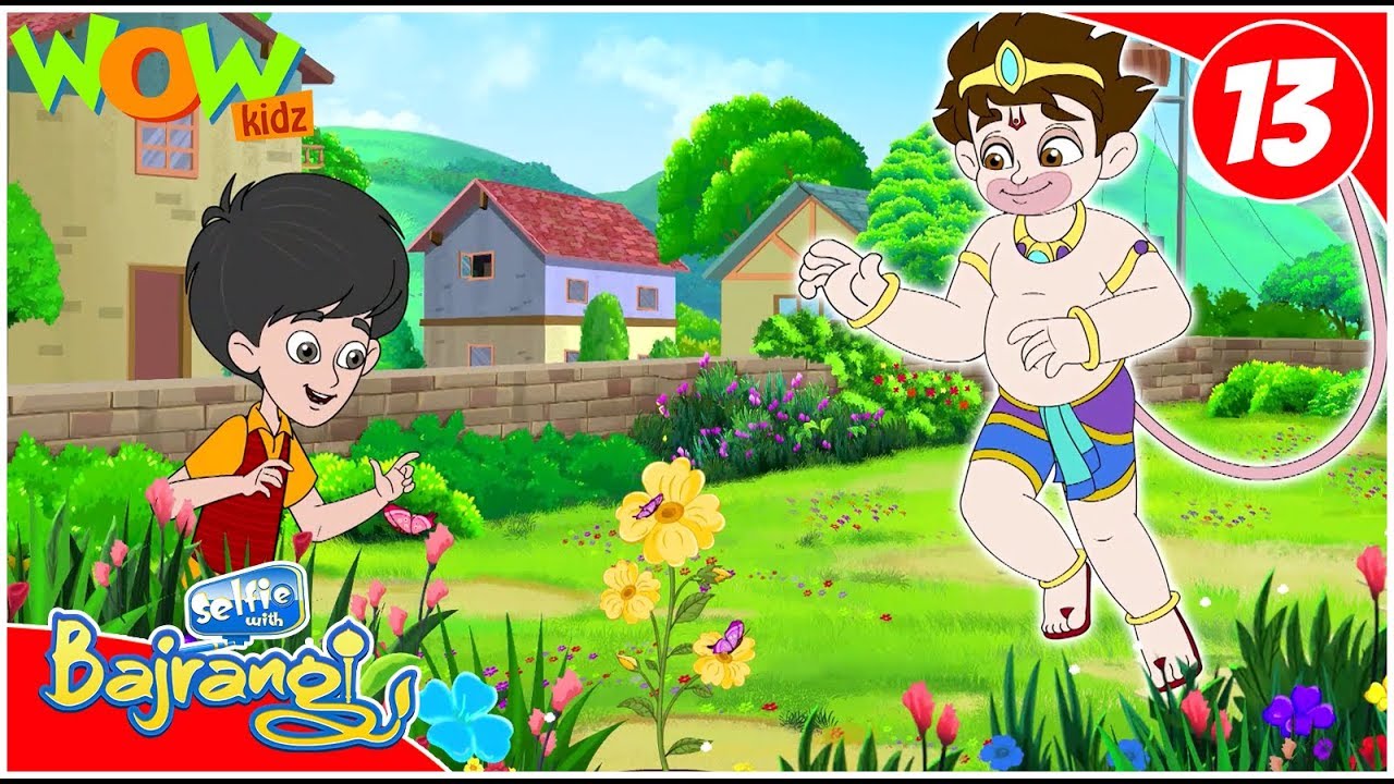 Selfie With Bajrangi | Hindi Cartoon for Kids | S2 Ep 13 | Valley Of Flowers | Wow Kidz