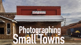 Photographing Small Towns