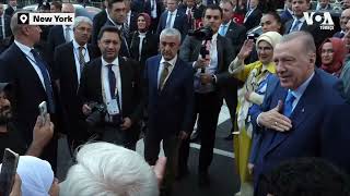 Hurbaşkanı Erdoğan New Yorkta