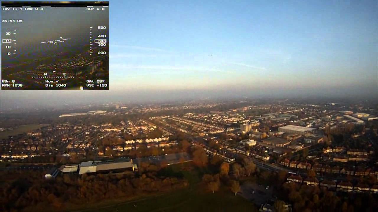 FPV - Skywalker EPO - Eagletree OSD Pro - Guardian Stabilization