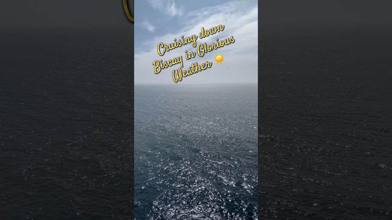 Cruising down Biscay in Glorious Weather! #shorts