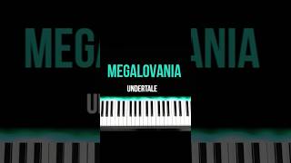 Megalovania - Undertale EASY piano tutorial #megalovania #undertale #easypiano