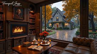 Recharge with Jazz – Smooth Piano Jazz & Soft Rain in Rainy Day Cafe to Relax, Study & Work screenshot 1
