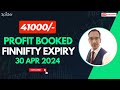 30 april live trading  live bank nifty  nifty trading  finnifty expiry  2024