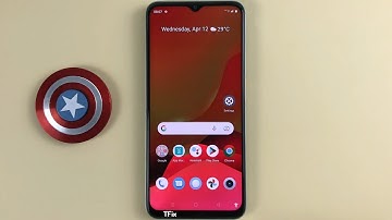 Shortcut to change screen color on Realme C35 Android 11