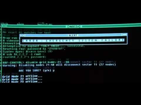 Trinity uses nmap in The Matrix Reloaded