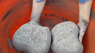 New white grainy apples crumbling dry & water  super dusty soft & crunchy ASMR mini libi  crumbling screenshot 3