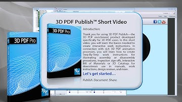 3D PDF Pro How to Publish