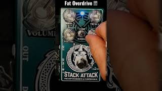 Caline STACK ATTACK - super cool Overdrive #shorts #effectpedal #distortion #overdrive
