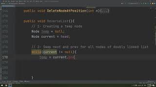 15  Exercise 63  Reverse a DLL in Java