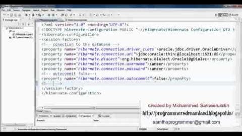 Java Hibernate Tutorial 1 2/4