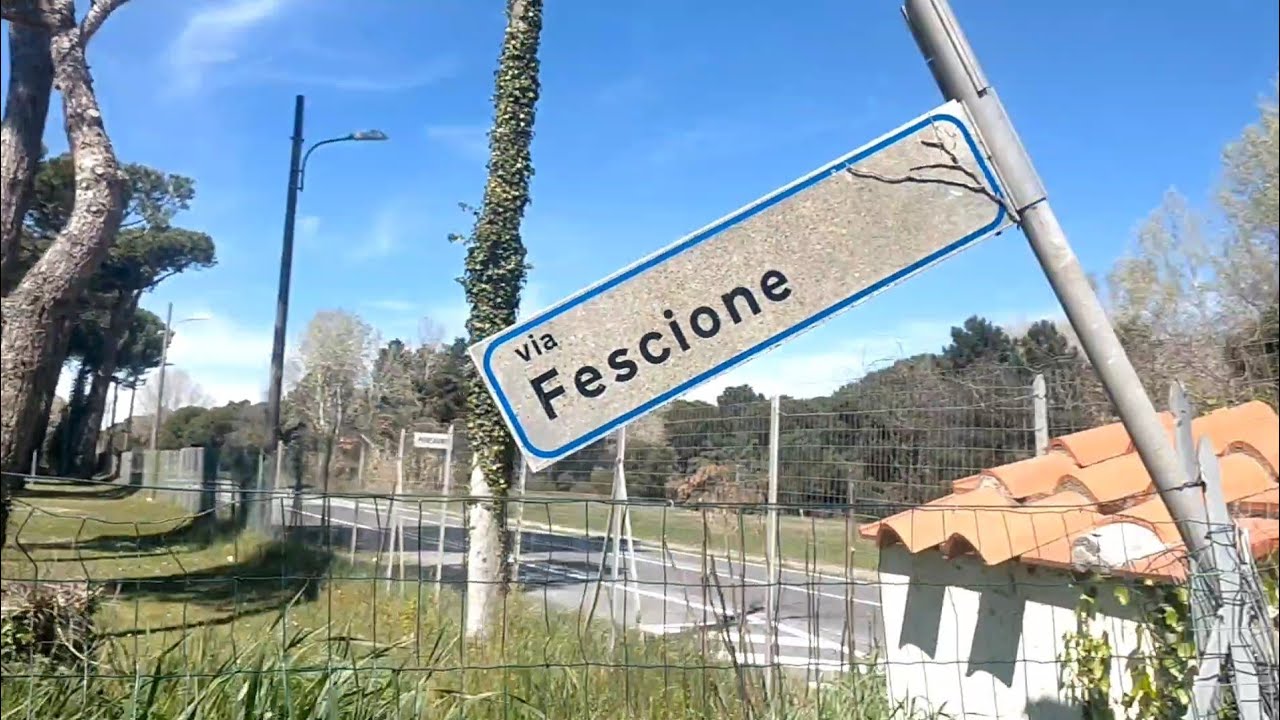 FRANK VS COMUNE DI MASSA - OTTIMO LAVORO MISSIONE COMPIUTA - (VIA FESCIONE QUASI SISTEMATA)