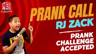 PRANK CALL - PRANK CHALLENGE ACCEPTED || RJ ZACK - RED FM