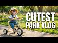 Baby Monkey’s Sunny Day Out | Cute Spring Vlog