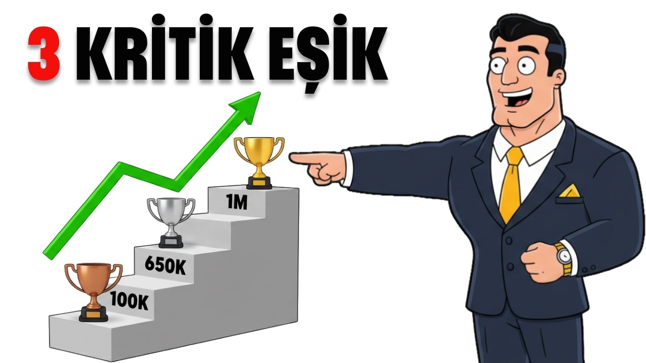 100K → 650K → 1M: Paranın Hızlandığı 3 An
