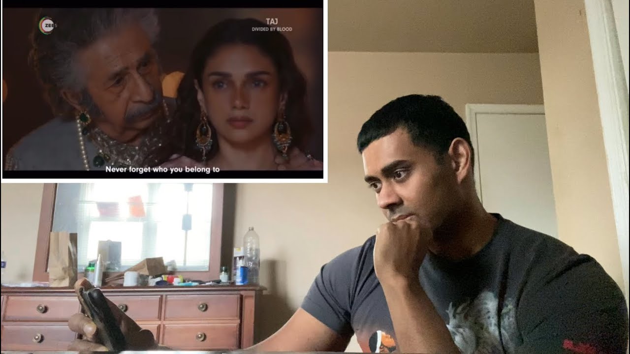 TAJ Divided by Blood Official Trailer | Zee5 Original Naseeruddin Aditi Rao Hydari American Reaction