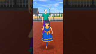 The girl's entire family became ghosts.#sakuraschoolsimulator #shortvideo #sakura #video