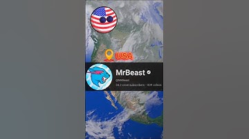 Most Subscribed Youtube Channel From Each Country in 2025 Part 1#shorts #youtubechannel