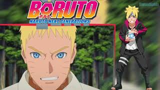Boruto Sarada Instinct Fight Naruto Episode 45 Sub Indo