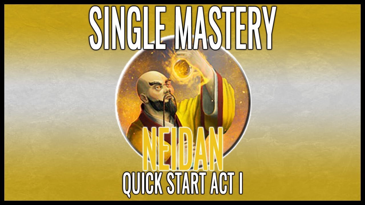 Titan Quest Neidan Single Mastery - Act 1 Quickstart