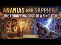 Bible Story - Ananias and Sapphira: The Terrifying Cost of a Single Lie