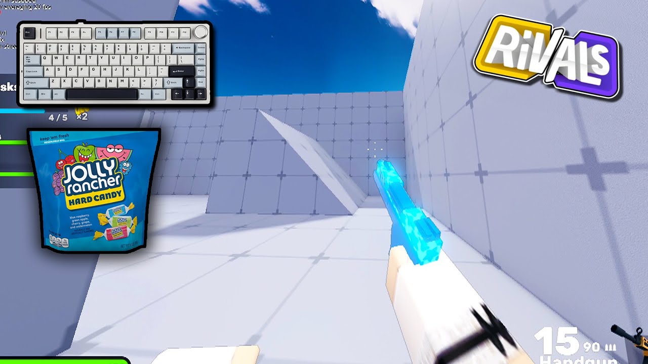 ASMR Roblox | Rivals (Jolly Ranchers, Whispering & Keyboard Sounds
