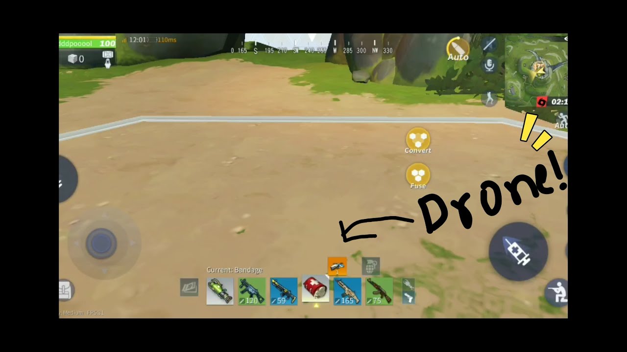 how to make drone in creative destruction.